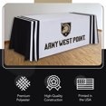 thumbnail image 3 of Army Black Knights 6' Wordmark Table Throw, 3 of 5