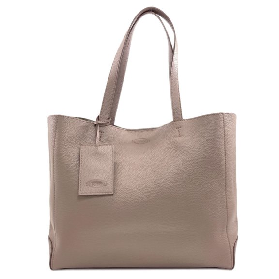 Pre-Owned Tod's Logo Tote Bag Leather Women's TODS