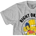 thumbnail image 6 of The Simpsons Boys Bart Simpson Skating Shirt - Krusty The Klown, Bart and Homer Simpson Tee Graphic T-Shirt, 6 of 7