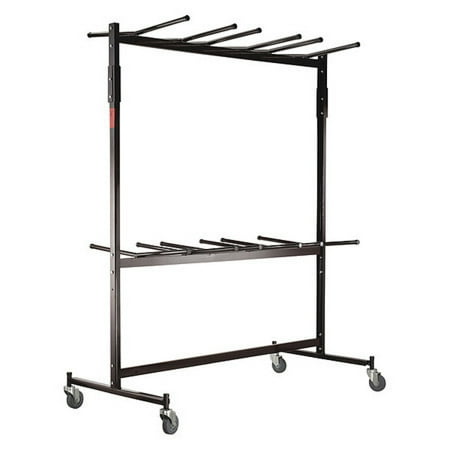 NPS 84 Series Double-Tier Hanging Chair Truck Dolly Dark Brown (84)