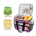 thumbnail image 2 of FORMRS Insulated Cooler Bag 24 Cans Capacity Soft Leakproof Lunch Box with Side Pockets, Purple Colorful Circles, 2 of 7