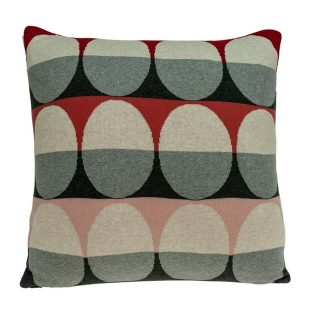 Parkland Collection PILB11079C Housse d'Oreiller de Transition Carrée Multi Couleur - 20 x 20 x 0,5 Po.