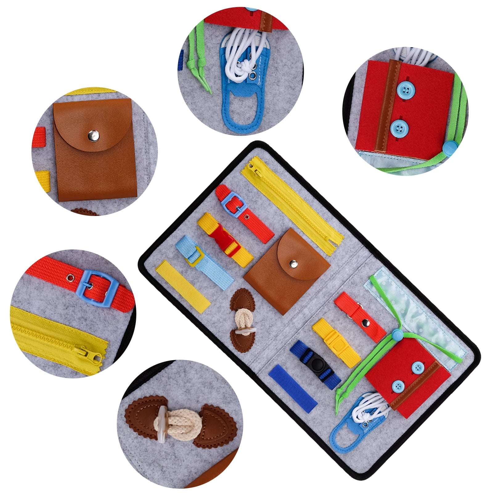 Buy Toys For 1 3 Years Old Boys Busy Board Learning Toys Boys Gifts wooden-baby-activity-cube-for-1-3-year-old-kids-5-in-1-multipurpose