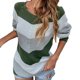 thumbnail image 1 of Gibobby Suéter de invierno para mujer, Suéter Ligero de Cuello Redondo Suéter para Mujer(Verde,M), 1 of 5