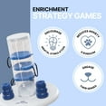 thumbnail image 6 of TRIXIE Dog Gambling Tower Strategy Game, Level 1, Beginner Dog Puzzle Toy, Treat Dispenser, 6 of 10