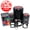 Black, variant on Great Wall of China Landmark Destination Circle Self-Inking Rubber Stamp for Stamping Ink Stamper Crafting Planners - 1/2 Inch Mini - Black Ink