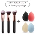thumbnail image 1 of Makeup Brushes Foundation Loose Powder Concealer Blush Brush Face Cosmetic Beauty Makeup Tool Pincel MaquiagemFlat With Sky Blue He Qiyong unisex, 1 of 1