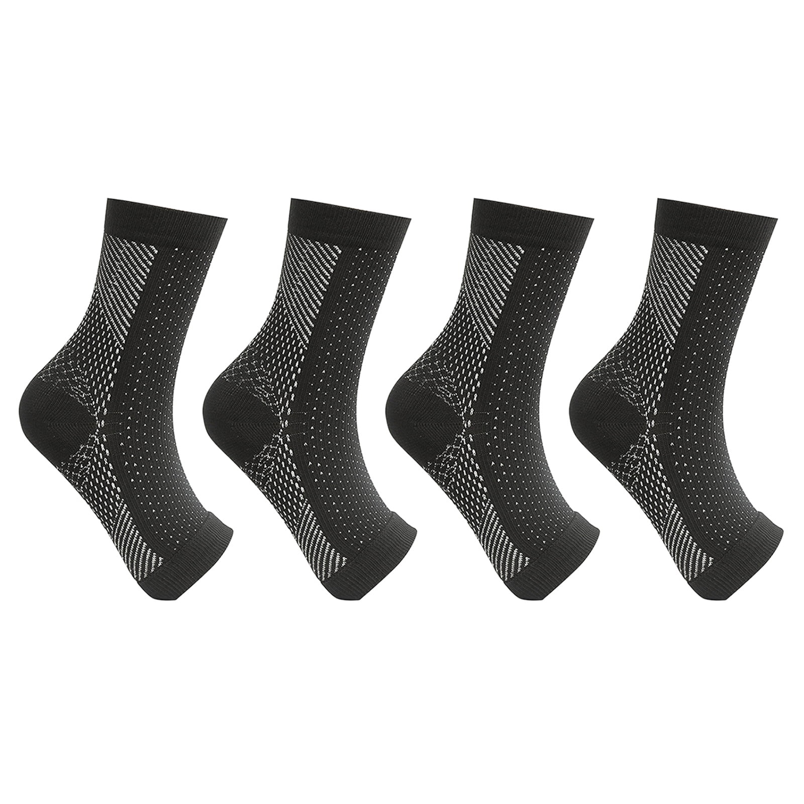 TBOLINE Ankle Compression Socks 2 Pairs Achilles Tendonitis Brace
