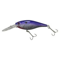 Berkley Flicker Shad Fishing Lure, Slick Purple Candy, 5/16 oz