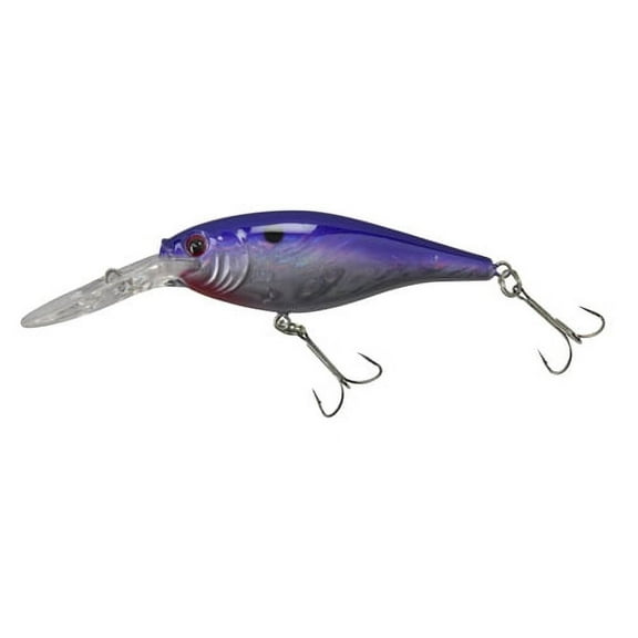 Berkley Flicker Shad Fishing Lure, Slick Purple Candy, 5/16 oz