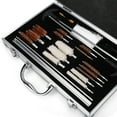 thumbnail image 1 of 28Pcs Professional    Firearm Cleaner Cleaning Tools Kit with Aluminum Box, 1 of 8