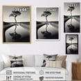 thumbnail image 4 of Designart "Zen Serenity In Minimalist Scenery III" Power Plants Floater Framed Canvas Wall Art, 4 of 5