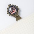 thumbnail image 5 of Valentine's Day Elegant Vintage Copper-Colored Lace Bookmarks - Set of 2 Stainless Steel Book Markers for Book Lovers and Readers, 5 of 5