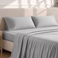 thumbnail image 3 of Bare Home Pillowcase Set - Premium 1800 Collection - Double Brushed - Ultra Soft - Standard Size, Light Gray, 2 Count, 3 of 8