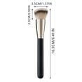 thumbnail image 4 of 2Pcs Makeup Brushes Set 270 Concealer Brush and 170 Foundation Brush Black Eye Concealers Foundation Powder Eye Shadows Brushes, 4 of 9