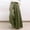 Army Green, variant on Idoravan Women's Plus Size Pants Womens Fashion Summer Solid Casual Pocket Elastic Waist Long Pants