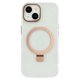 thumbnail image 4 of For iPhone 15 Case Compatible with MagSafe Kickstand TPU + PC Clear Phone Cover - Green, 4 of 5