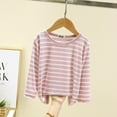 thumbnail image 5 of yocbz Long Sleeve Toddler Girl Shirts Tween Girls Fall Shirts Long Sleeve Tops Pink,Size for 3-4 Years, 5 of 5