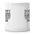 thumbnail image 3 of Thinking about my 740E Driver Coffee Tea Ceramic Mug Office Work Cup Gift 11oz, 3 of 3