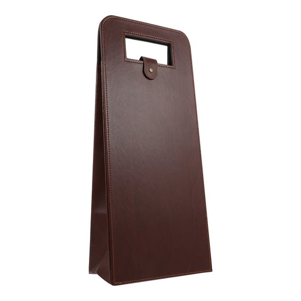 1pc cuero bolso de envoltura de vino bolsa de regalo de vino bolsa de embalaje de vino bolsos de regalo de vino