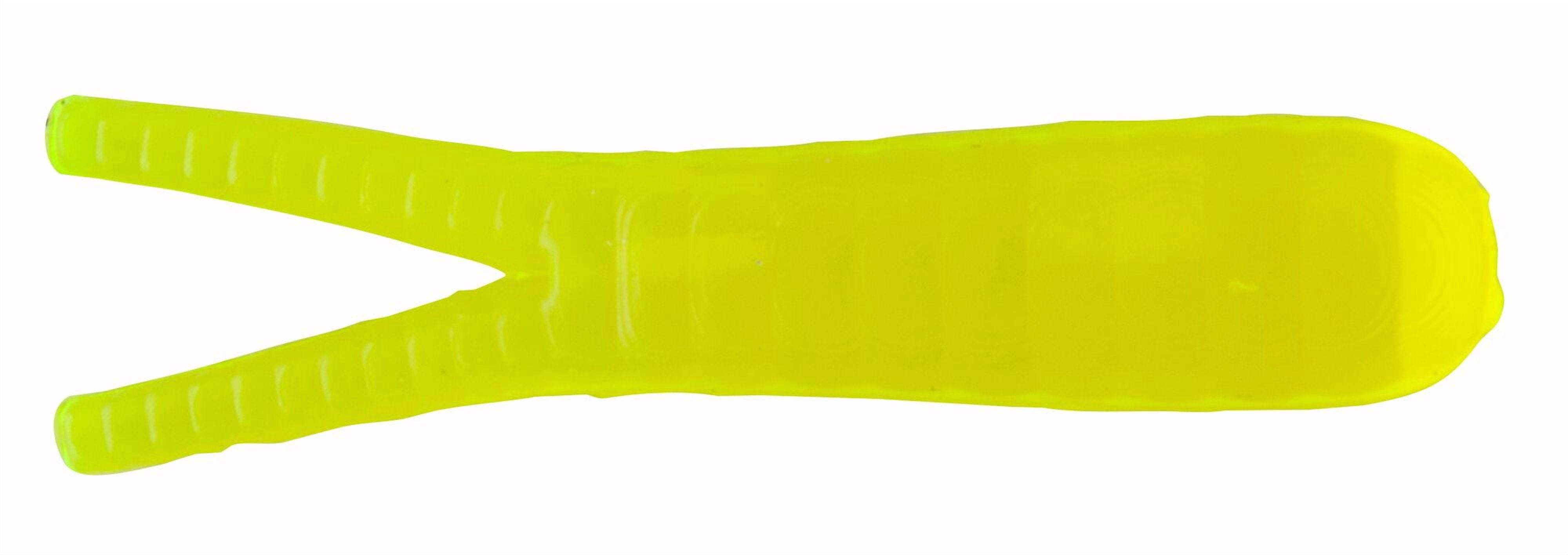 (2 pack) Johnson Original Beetle Spin Fishing Lure, Fluorescent Chartreuse, 2 in