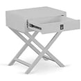 thumbnail image 4 of HBBOOMLIFE One Pc Wonderful Hamilton Night Stand with Drawer  1-Pack  in Navy Blue Finish, 4 of 7
