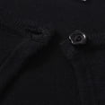 thumbnail image 7 of akafmk Cropped Cardigan for Girls Lightweight Bolero Shrug Crew Neck One-Button Knit Casual School Outerwear Fall Knit Sweater Cardigan, Size 2-3 Years, 7 of 7