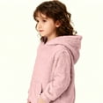 thumbnail image 4 of AherBiu Baby Clothes Fleece Plush Sweatshirt for Teen Girls Fuzzy Warm Hoodie Winter Tops with Pocket, 4 of 9