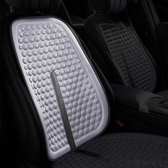 Car Backrest Ventilated Seat Cushion Summer Cool Comfortable Cushion Ergonomic Support Multi-Scenario All Season Use for Car and Office Seats
