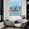 thumbnail image 4 of Epic Art 'Joy Ride Iv' by Ronald West Acrylic Glass Wall Art, 36" x 36", 4 of 8