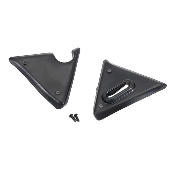 s de deflector lateral para motocicleta para CRF1000L Africa Adventure Sports 2020 / 18-20 Negro DYNWAVEMX Deflector de viento superior