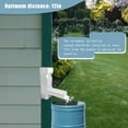 Rainwater Collection System Downspout Diverter for Rain Barrel Fits 3 x