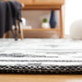 thumbnail image 6 of SAFAVIEH Kilim Phoebe Geometric Polyester Area Rug, Black/Ivory, 8' x 10', 6 of 10