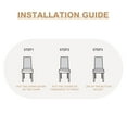 thumbnail image 2 of Y YUNHSOM Dining Room Chair Cover, Stretch Parson Chair Slipcover Removable Washable Chair Protector for Home, Restaurant, Banquet, 2 of 7