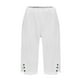 thumbnail image 3 of MKLEKYY Pantalones Cortos Hasta La Rodilla Para Mujer, Pantalones Cortos Casuales De Verano Para Playa, Holgados Y Con Bolsillos, 3 of 4