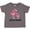 Charcoal, variant on Grandma Loves Me Flamingo Grandchild Gift Girls Toddler T-Shirt