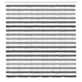 thumbnail image 3 of Ambesonne Striped Shower Curtain, Grey and White Grunge, 69"Wx70"L, White Grey, 3 of 5