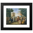 thumbnail image 2 of Josef Abel 24x20 Black Modern Framed Museum Art Print Titled - Klopstock Under the Poets in the Elysium (1803-1807), 2 of 5