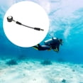 thumbnail image 1 of Medidor de presión de buceo, fibra de carbono, deportes acuáticos, equipo de buceo resistente, multifunción para principiantes, niños y niñas 15cm, 1 of 8