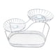 thumbnail image 4 of Cesta de frutas para encimera de cocina, cesta multiusos de malla metálica, organizador de 3 niveles Blanco B, 4 of 9