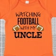 thumbnail image 4 of Inktastic Watching Football with My Uncle Boys or Girls Baby Bodysuit, 4 of 5