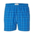 thumbnail image 3 of Boxercraft BM6701 Men's 100% Cotton Double-Brushed Flannel Boxer-Royal Field Day-L, 3 of 4