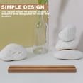 thumbnail image 4 of SHISUYAN Porte-Disques Vinyle en Bois pour Rangement Brun Clair Design Simple Style Rustique 7,5 Pouces de Large, 4 of 9