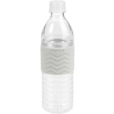 Copco  Hydra Reusable Tritan Water Bottle with Spill Resistant Lid 16.9 oz - Chevron Gray