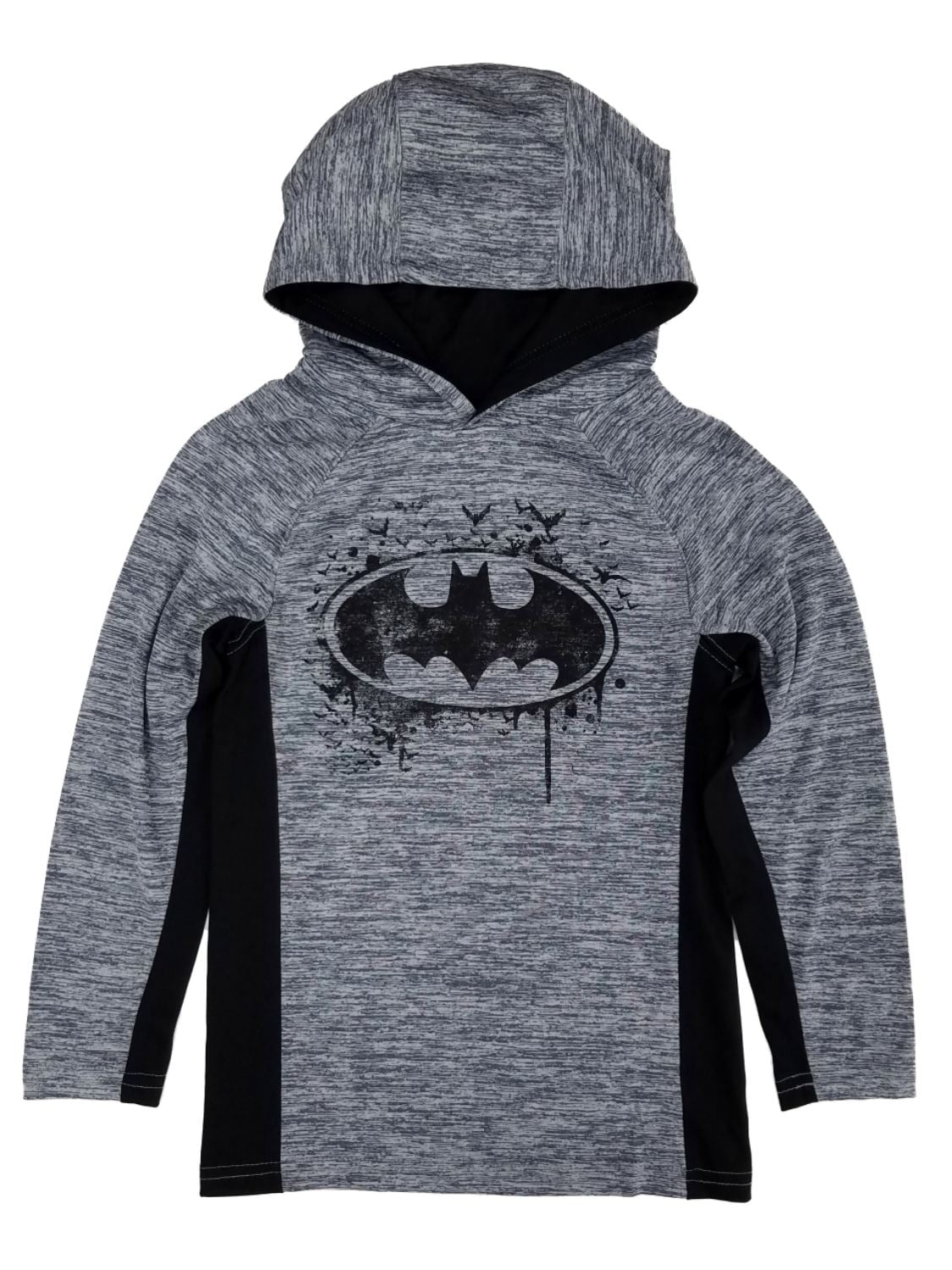 DC Comics Asciugamano con cappuccio Batman 100% cotone Poncho per bambini Asciugamano da spiaggia per ragazzi Asciugamano da bagno Copertura per nuotare Accappatoio