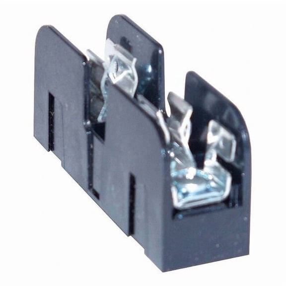 Open Fuse Block, 0 to 30A Amp Range, 600V AC/DC Volt Rating, 1 Poles, Pressure Plate 30321