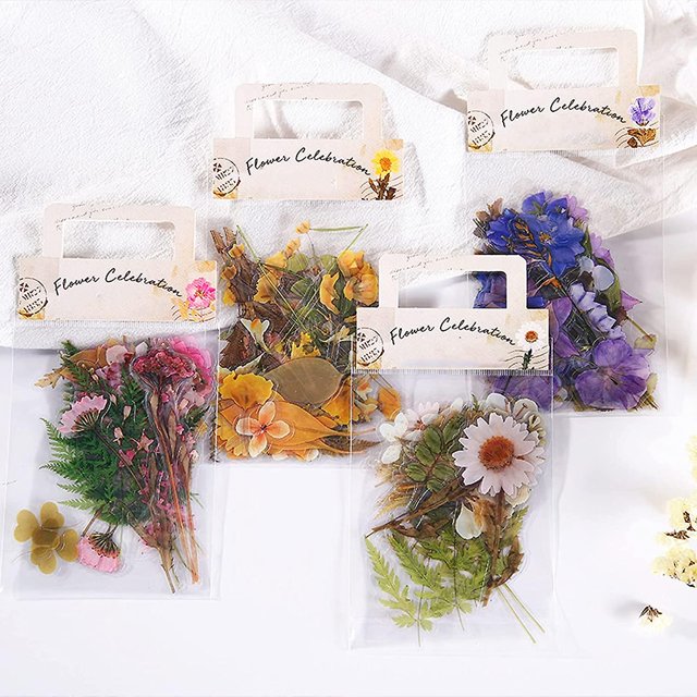Juego de 160 pegatinas de flores y plantas, pegatinas transparentes para álbumes de recortes, pegatinas decorativas diy para álbumes de recortes, álbumes diarios, libros, portátiles, Banban LingWen 8390605174322