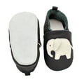 thumbnail image 5 of OSOLU Crawling Shoes Baby First Walking Shoes Girls Boys Slippers Crawling Shoes Baby Shoes Soft Leather With Suede Soles Leather Shoes Toddlerï¼0 2 Yearsï¼ Leisure Footwear, 0-6 Months, 5 of 8