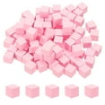 thumbnail image 1 of Uxcell 100 Pcs Bloques de Madera, Cubo de Madera Natural Sin Terminar de 0.6 Pulgadas para Proyecto de Arte de Bricolaje, Pintura y Decoración, Rosa, 1 of 7