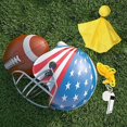 thumbnail image 2 of 6 Pcs Rideau d'Arbitre de Football Lancer des Rideaux Rideau de Pénalité de Football Rideaux de Défi de Football pour Accessoire de Fête, Rouge, 2 of 4